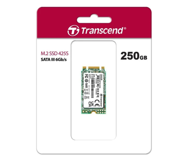 Transcend 250GB M.2 2242 SATA 425S - 1171749 - zdjęcie 2